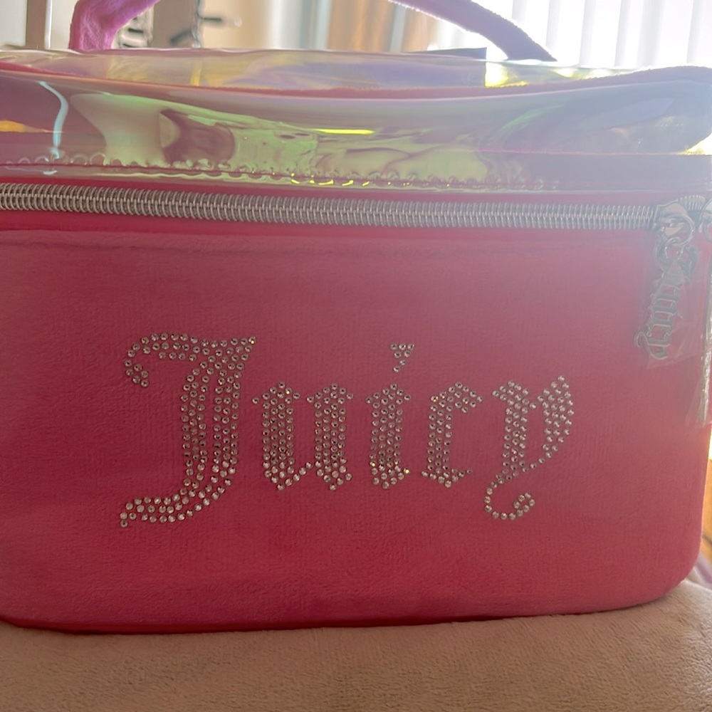 Juicy couture makeup bag